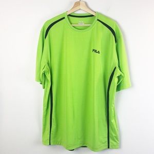 Fila Dri Fit Tee T-Shirt Mint Green XL